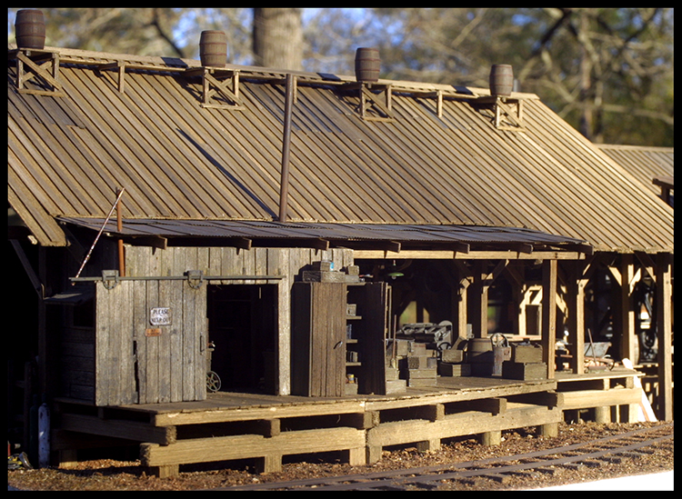 SierraWest O Scale Sawmill Project